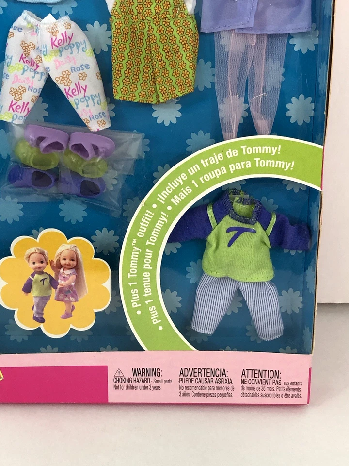 Conjunto de trajes de moda Kelly & Tommy Club vintage 2002 sellado ropa zapatos Mattel Foto 2 de 4