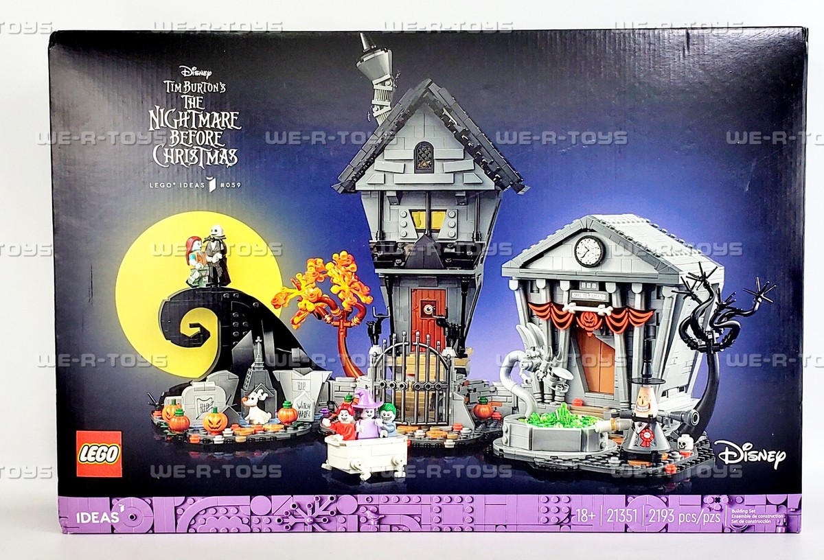 LEGO Disney Tim Burton's The Nightmare Before Christmas Building