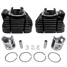 New 2-Stroke Cylinder Barrel Cylinder Rebuilt Kit Fit for Yamaha RD350 1973-19
