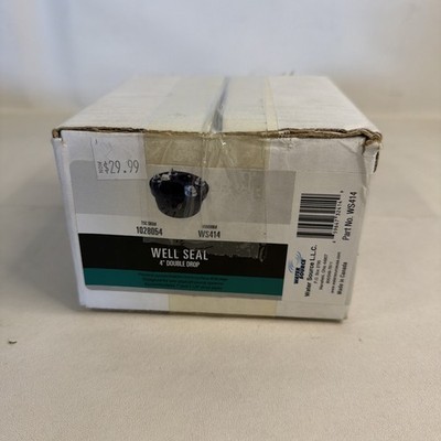 Water source WS414 4 in. Well Seal, Double Drop 1-1/4 in. x 1 in.