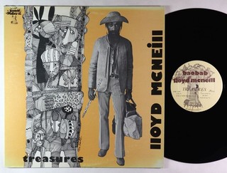 Lloyd McNeill Treasures LP Baobab Spiritual Jazz OG Press VG