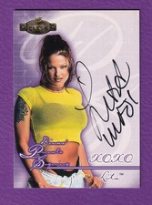 2001 Fleer WWF Championship Clash Divas Private Signings Lita Auto Autograph