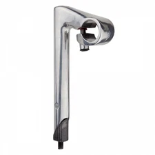 Origin8 Classic Sport Quill Stem Quill Stem 60mm 26mm -18 Deg Silver Aluminum