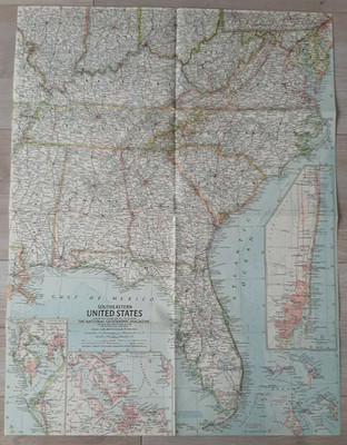 National Geographic Map of Southeastern ..... (Jan, 1958).