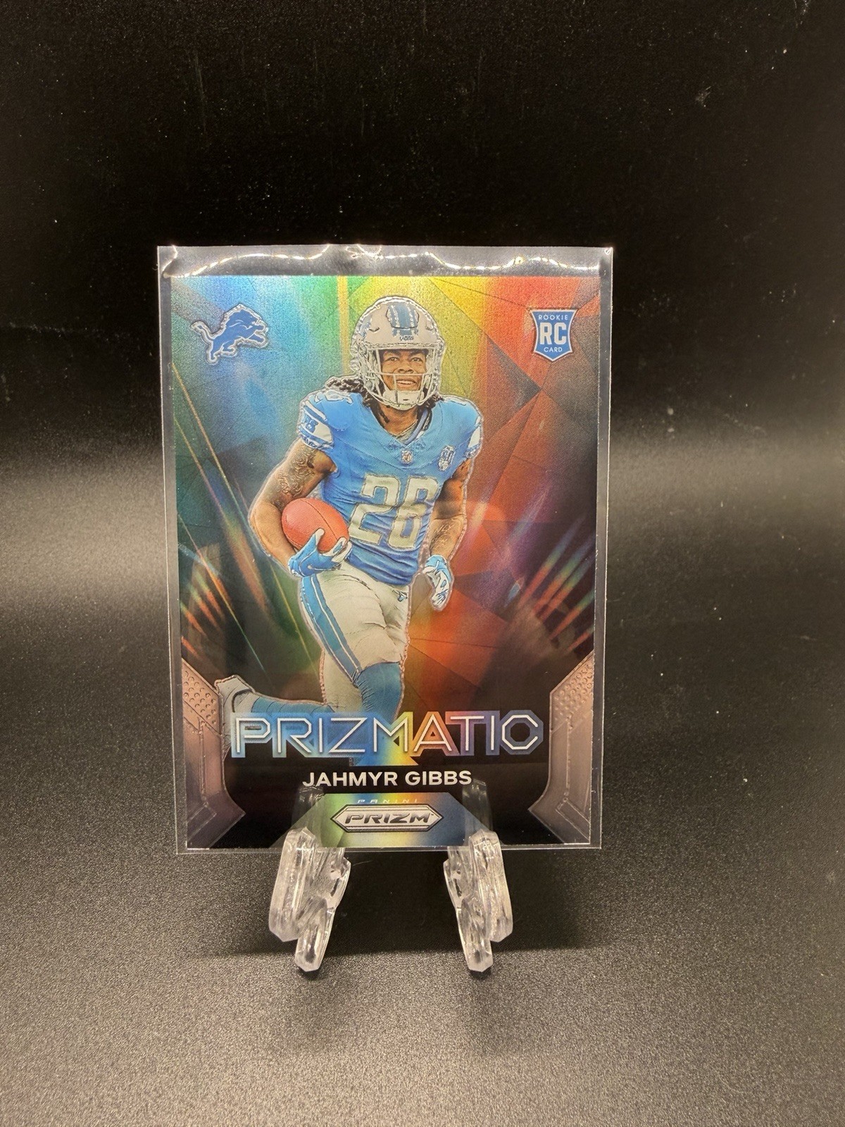 2023 Panini Prizm - Prizmatic Jahmyr Gibbs #20 (RC) A00696