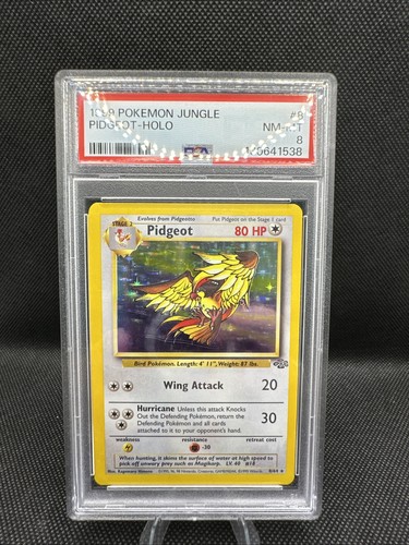 Pidgeot (Unlimited) graded PSA 8 for sale on eBay