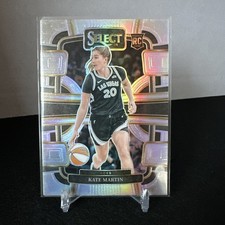 2024 Panini Select WNBA - Concourse Kate Martin #22 Silver Prizm (RC)