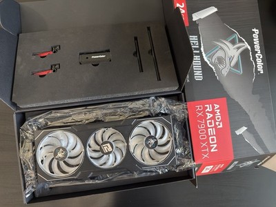 PowerColor Hellhound AMD Radeon RX 7900 XTX OC 24GB GDDR6 Graphics Card