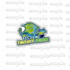 Disney World Festival Parade oo Premade Scrapbook Page Paper Piece die cut