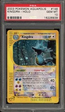 Pokemon Kingdra Aquapolis Crystal Holo Secret Rare #148 PSA 10 Gem Mint on eBay