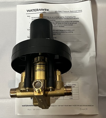 #ad #ad Watermark SS PB85 Pressure Balanced Rough Valve with Integral Stops $139.99