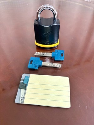 MUL-T-LOCK E SERIES WITH 2 KEYS AND CARD