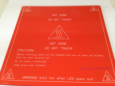 New RepRap 3D Printer PCB Heatbed MK1 heated heat bed For Prusa & Mendel