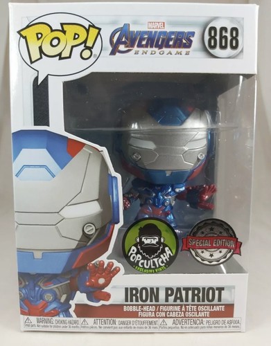 iron patriot endgame funko pop