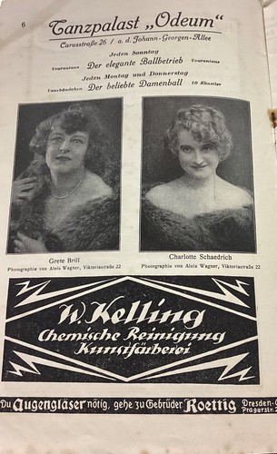DRESDEN-3 RESIDENZ-THEATER Programmhefte 1925/26,alle mit RÜGER HANSI Reklame - Bild 5 von 6