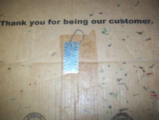 Vintage Alcoa USS Standard Sheet Steel Gauge Keychain