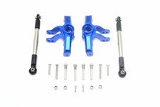 RC 1:10 Aluminum Front Knuckle Arm Adjustable Tie Rods for LOSI 4WD BAJA REY New