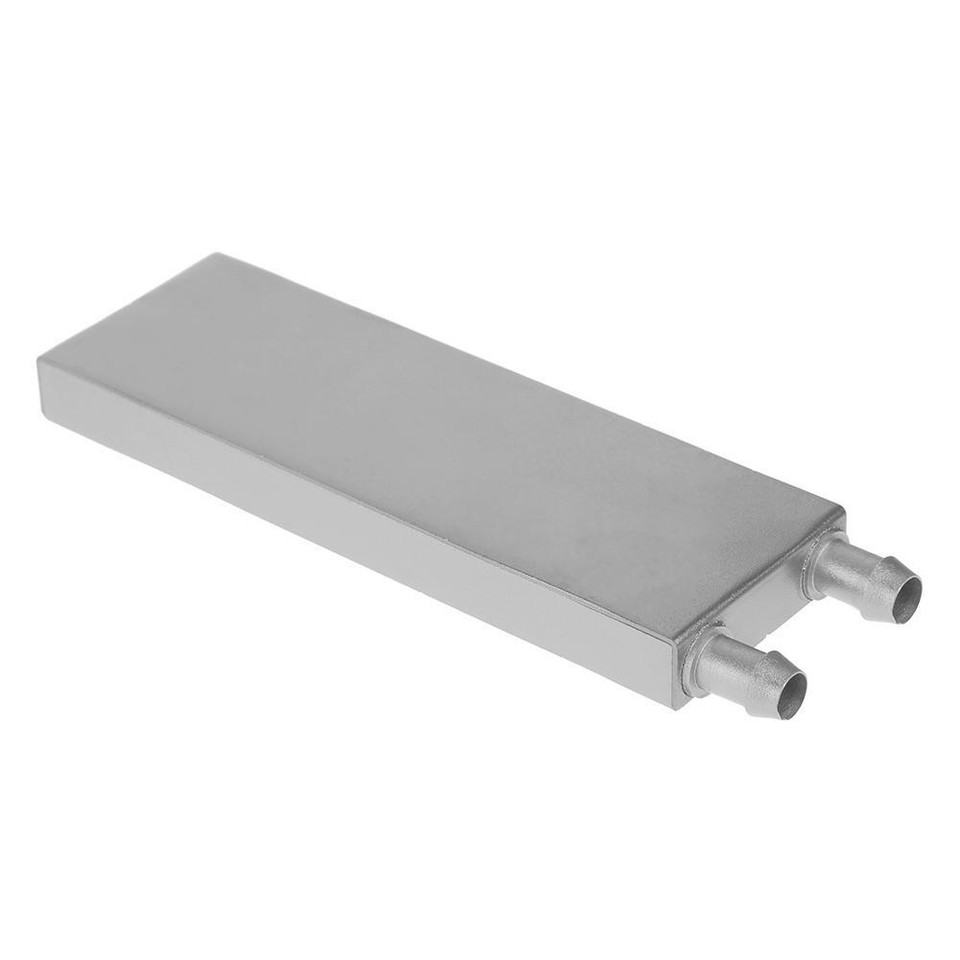 Aluminum Alloy LiquidWater Cooling Block for Computer CPU Silver Heat