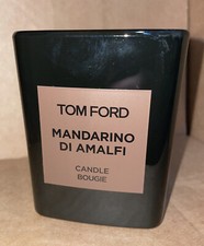 Mandarino Di Amalfi Tom Ford Vela Bougie en Vidrio Marrón IMPERFECTO Nuevo Sin Caja