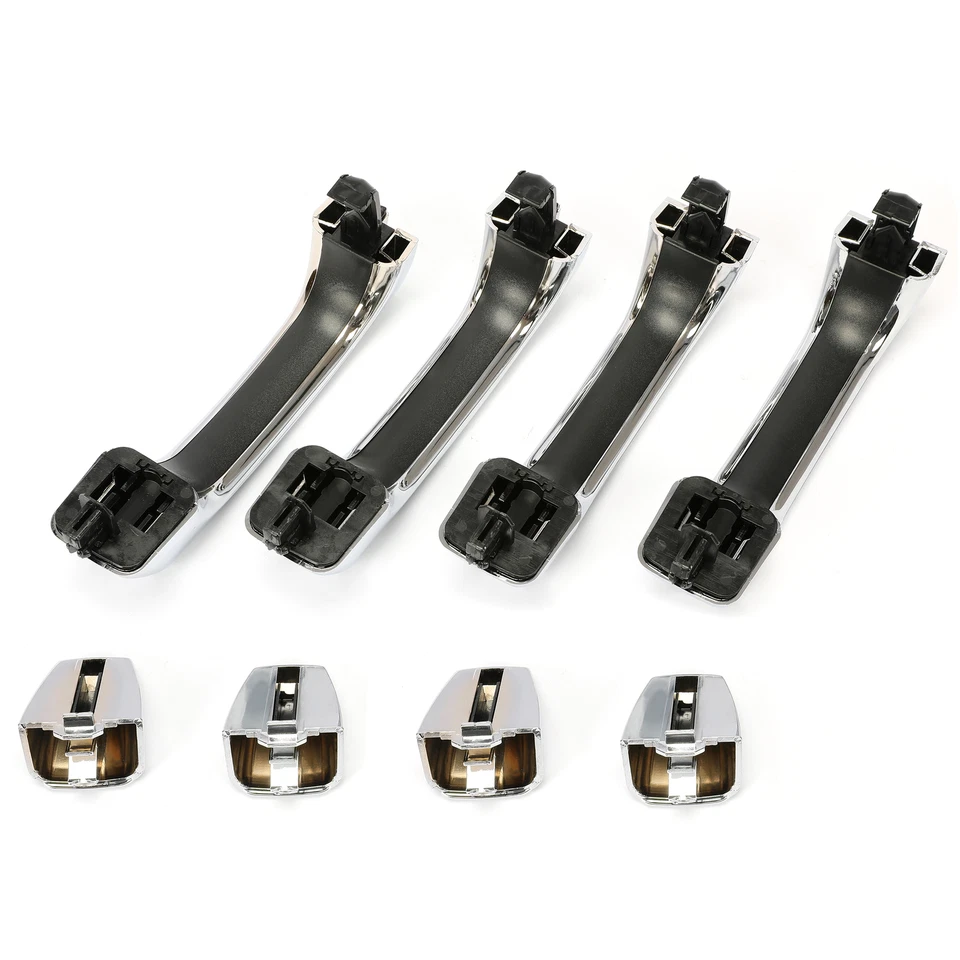 Exterior Door Handle Assembly For 2006-2010 Hummer H3 Front Rear Left+Right Side Foto 4 de 4