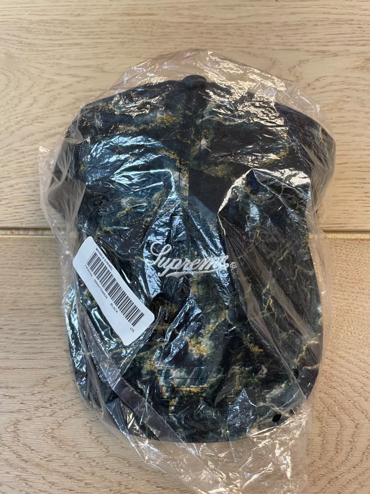 PANNEAU SUPREME MARBRE 6/NOIR/OS/FW20/ 100 % AUTHENTIQUE 