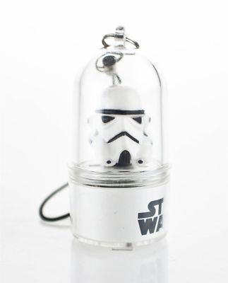 Star Wars Stormtrooper Spinnerz LED Mobile Phone Tag Charm