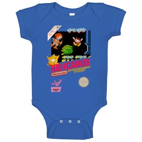 Kid Icarus Retro Nes Box Art Baby One Piece