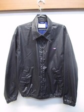 Valentino Sport Men's Rain Coat Windbreaker Jacket Large Black Made In Italy