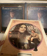 Ced Video Disc Lot Of Two Movies Romance The Natural And A Love Story Classic
