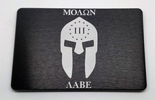 Molon Labe, Billet Aluminum Hitch Cover, 4x6, Made In USA