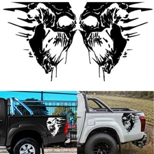 Black Car Stickers Skull Trunk Tailgate Decals Vinyl Graphic Decoration DIY