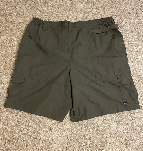 Mens 5.11 Tactical Series Taclite Ripstop 73287 Olive Green Cargo Shorts Size 44 - Picture 2 of 8