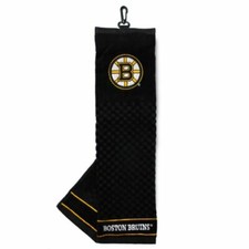 Boston Bruins NHL Tri-Fold Embroidered Golf Towel,Officially Licensed