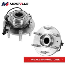 Set(2) Front Wheel Hub Bearing Assembly For GMC Yukon Chevy Tahoe Silverado 1500