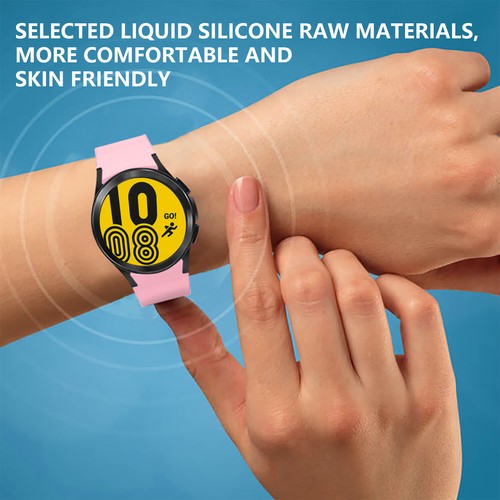 Cinturino Orologio In Silicone Morbido per Samsung Galaxy Watch 6 5 4 40 44 42 46 mm 6 Classico - Foto 15 di 25
