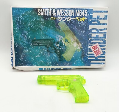 Vintage ,,Wasserpistole Smith & Wesson M645,, Made in Japan 70/80er Jahre ,NEU,