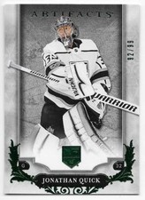 18/19 UD ARTIFACTS EMERALD PARALLEL Hockey /99 (#1-220) U-Pick From List