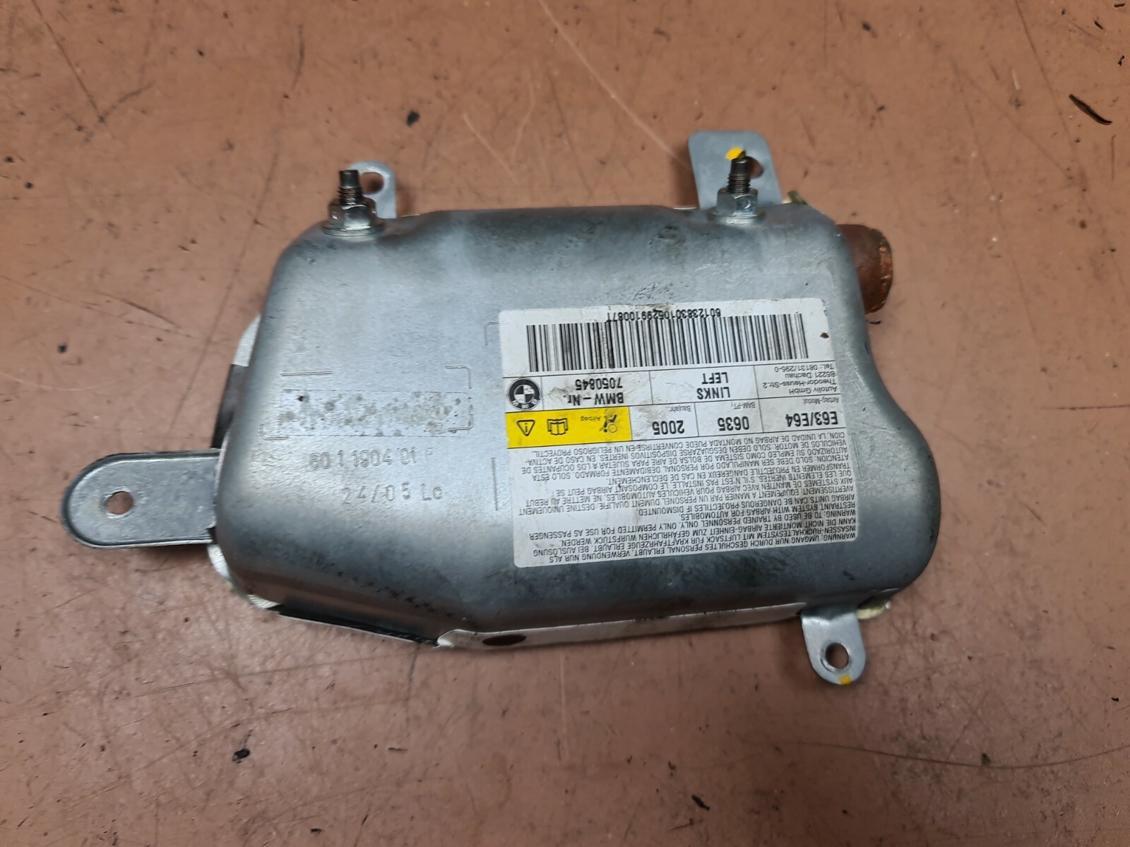 Genuine BMW M6 E63 E64 Left Door Airbag 7050845 for sale online | eBay