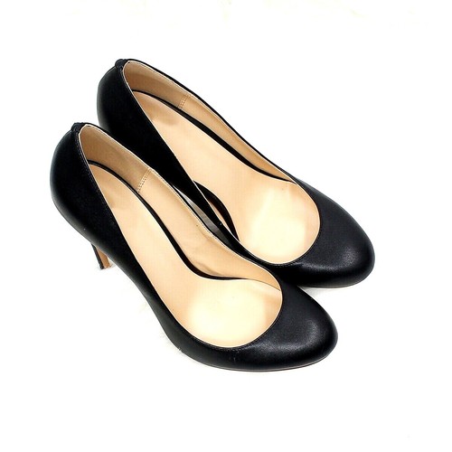 Round toe HIGH HEEL stiletto pumps 12cm 4.5" t-girl trans sizes UK2-13 EU35-46 - Picture 4 of 17