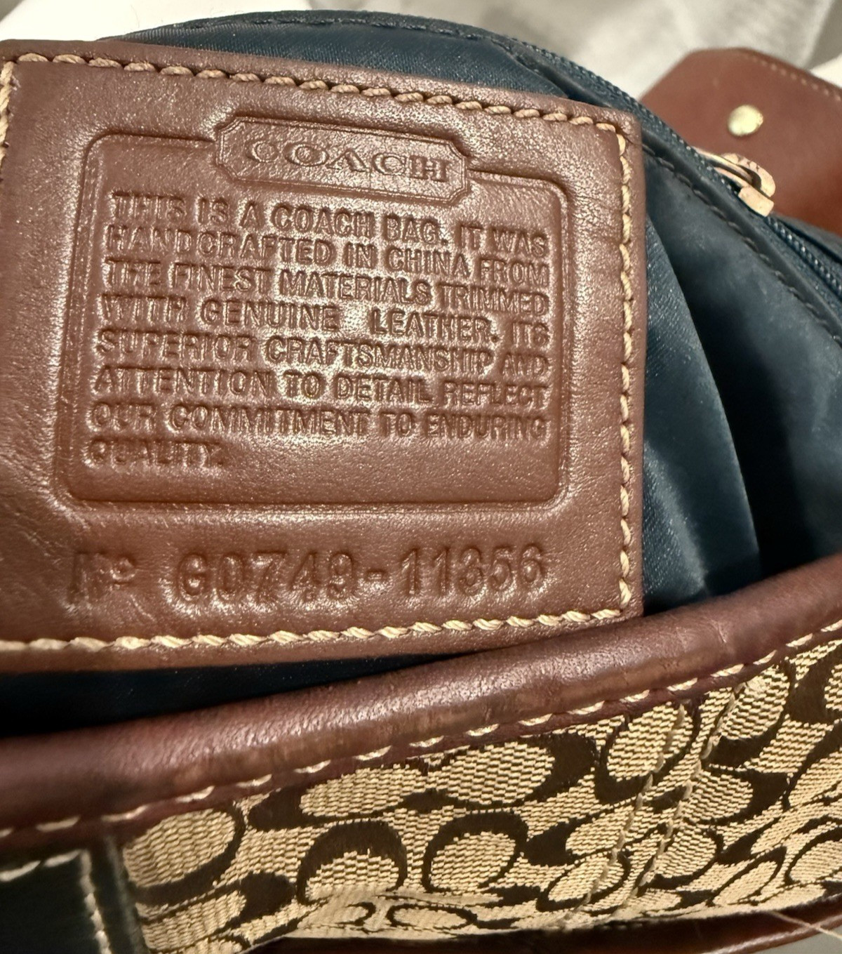 COACH Bleecker Legacy Leather Patchwork Duffle Cr… - image 14