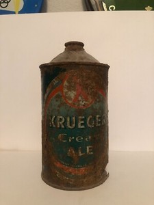 Krueger Cream Ale IRTP Quart Cone Top, G. Krueger, Newark, NJ
