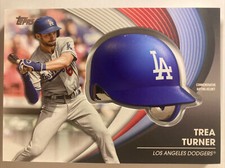 Trea Turner 2022 Topps Commemorative Batting Helmet Card #bh-tt (4991)