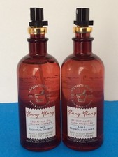2 BATH  BODY WORKS AROMATHERAPY YLANG YLANG 5 IN 1 ESSENTIAL MIST 5.3 oz New