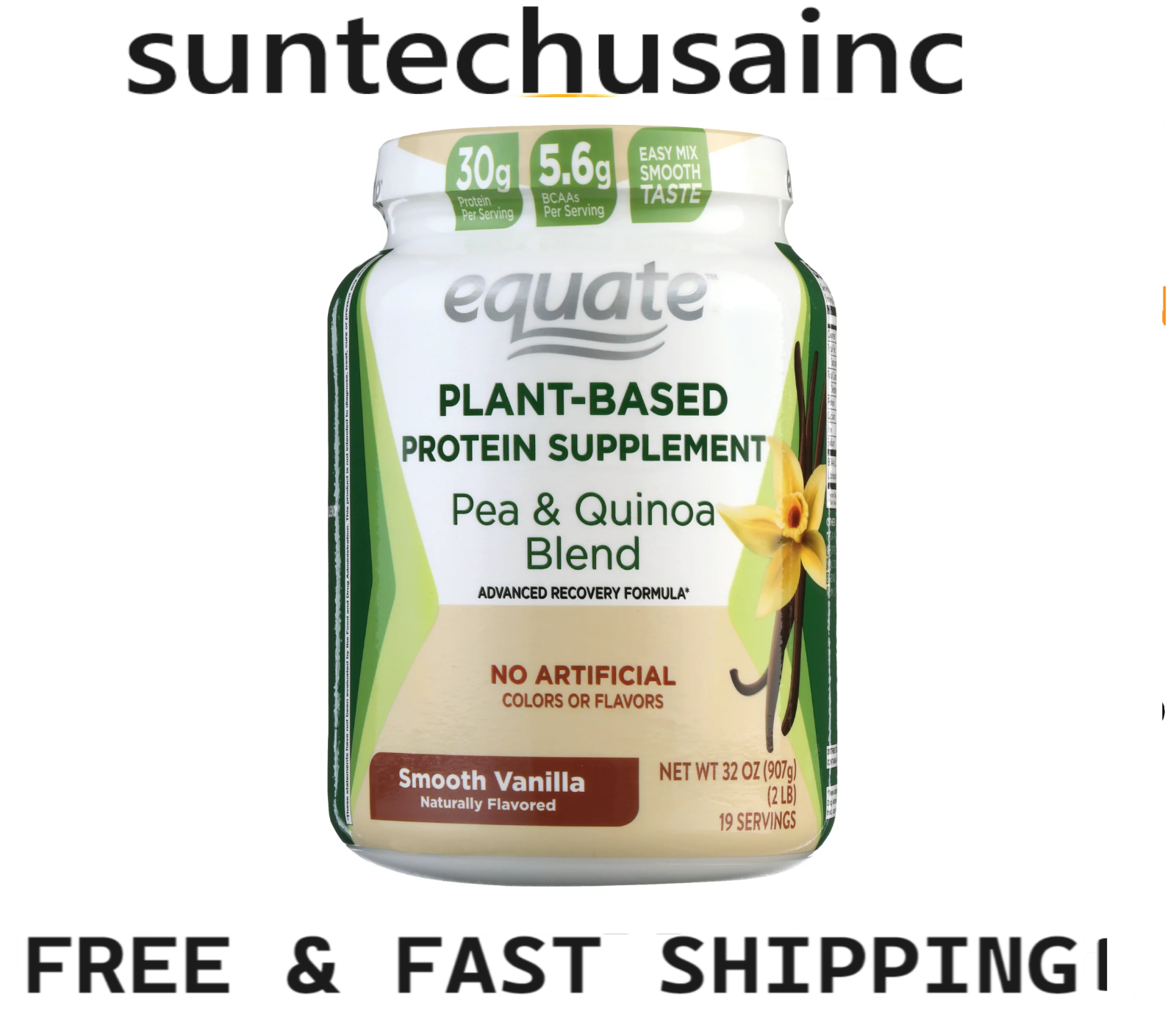 Equate PlantBased Protein Supplement, Rich Chocolate, 2 lbs eBay