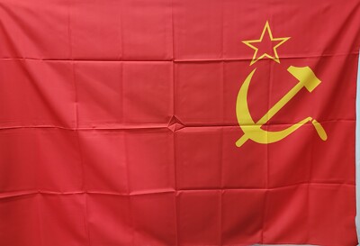 Soviet Union Flag Ericraft Drapeau Union soviétique Grand 90 x 150 cm Drapeau UR