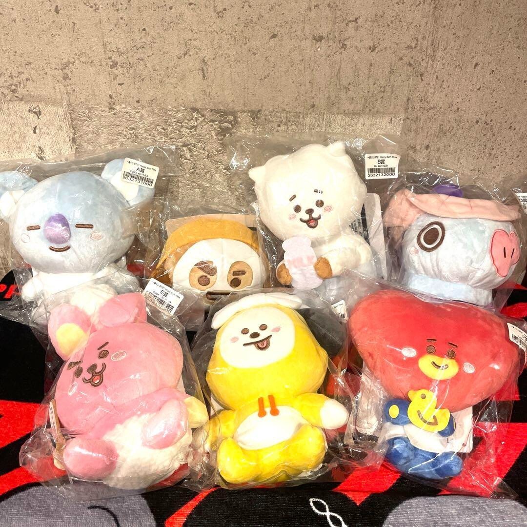 BTS BT21 ぬいぐるみ 7体セット BTS BT21 ぬいぐるみ 7体セット タレントグッズ