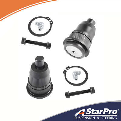 2pc Front Upper Ball Joints For 2002-2007 Chevy Trailblazer SAAB 9-7X GMC Envoy