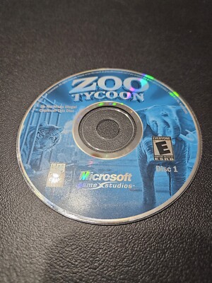 Zoo Tycoon (PC, 2001) Disc Only No Manual Or Box/ Good Condition