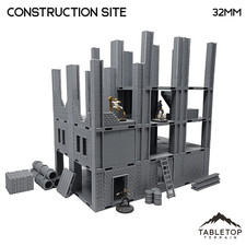 Construction Site- Marvel Crisis Protocol Building - Tabletop Terrain MCP