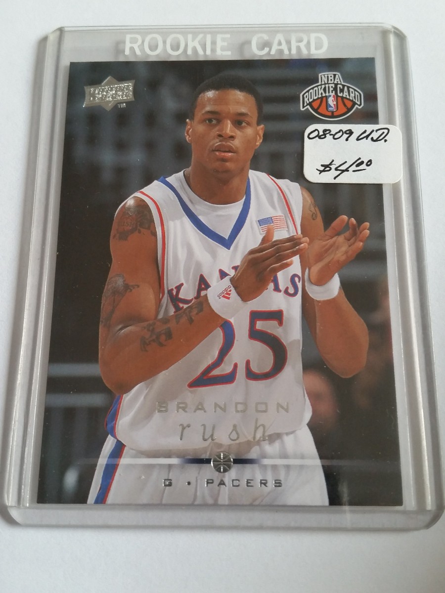 2008-09 Upper Deck #229 Brandon Rush RC Indiana Pacers